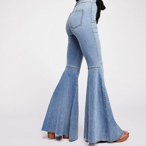 Free People - Just Float On Flare Jeans Size 27